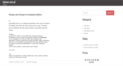 Desktop Screenshot of hybner.com.pl