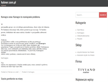 Tablet Screenshot of hybner.com.pl